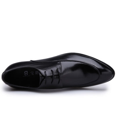 Business Comfortable Mens Dress Shoes , Summer Mens Brown Lace Up Dress Shoes