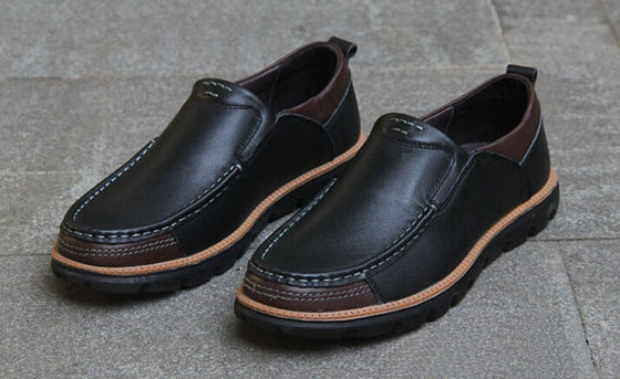 Full Grain Leather Casual Shoes Soft Comfortable Driving Shoes For Men