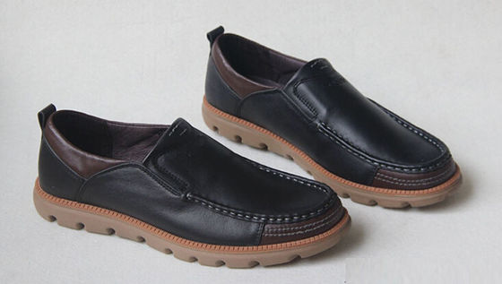 Full Grain Leather Casual Shoes Soft Comfortable Driving Shoes For Men
