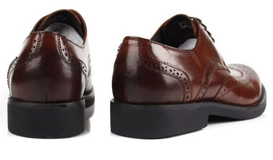 Europe Design Men Brogue Shoes Boot Style Full Grain Leather Mens Dress Shoes