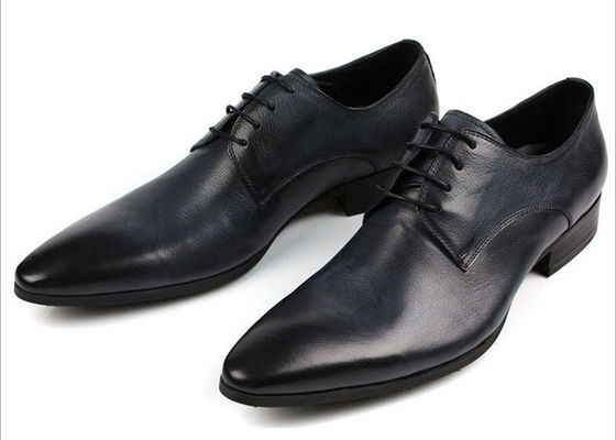 White Leather Men'S Wedding Dress Shoes Comfortable / Breathable / Warm With Calfskin