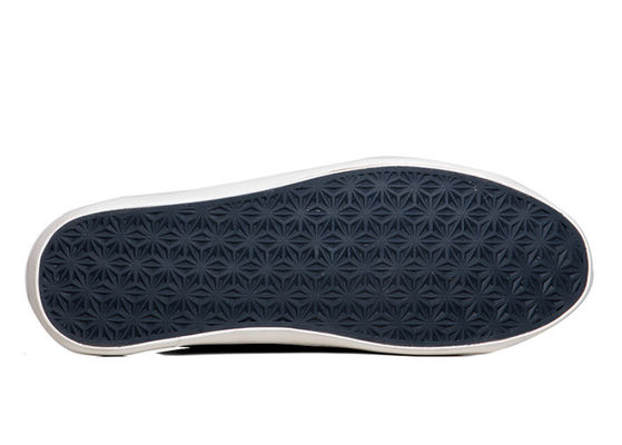 Classic Mens Casual Footwear , Breathable Leather Lace Up Flat Shoes