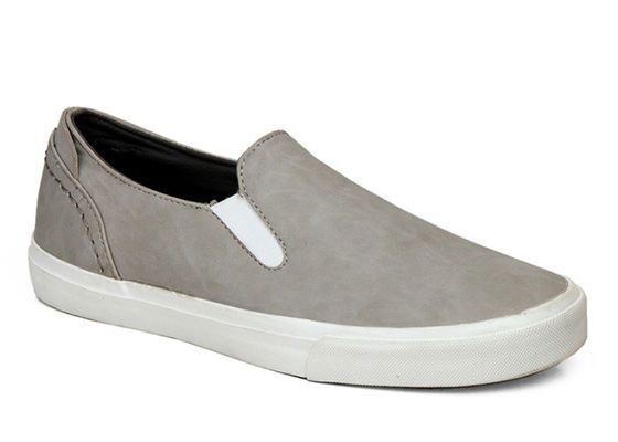 Grey Breathable Luxury Mens Casual Shoes ,  Comfortable Men Casual Footwear
