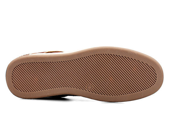 Leather Stitching Mens Lace Up Sneakers Casual Mens Slip On Oxford Shoes For Summer