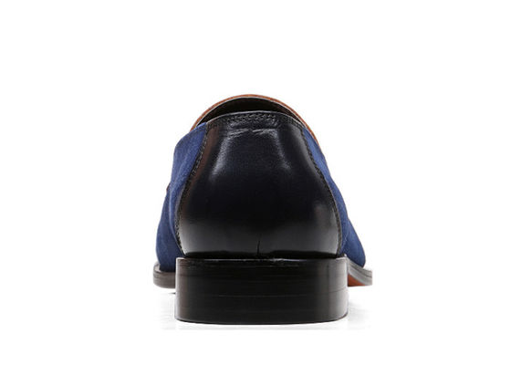 Adult Mens Suede Penny Loafers Flat Slip On Mens Moccasin Leather Shoes