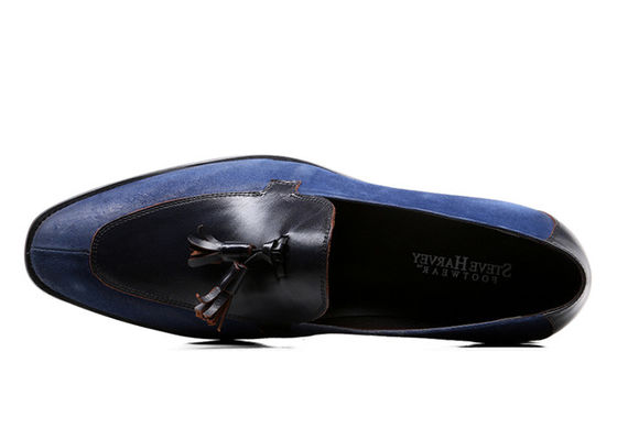 Adult Mens Suede Penny Loafers Flat Slip On Mens Moccasin Leather Shoes