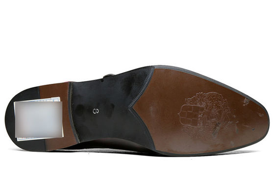 Custom Men's Dress Shoes Handmade Brown Monk Strap Dress Shoes