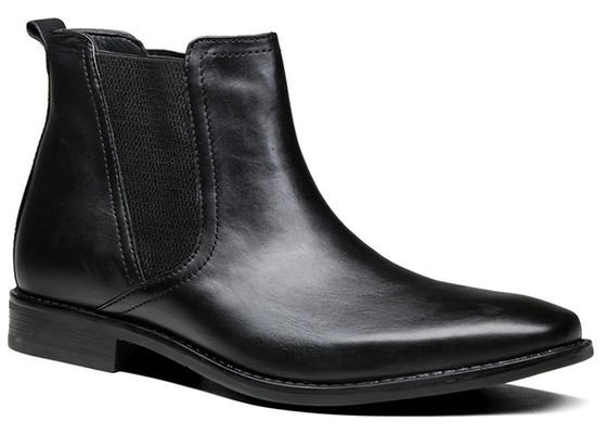 Classical Mens Ankle Boots Autumn / Spring Mens Casual Leather Boots For Business
