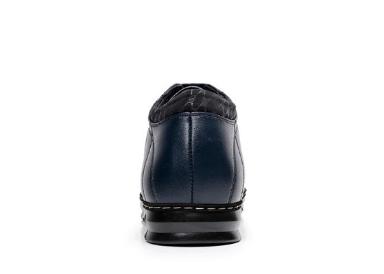 OEM / ODM Casual Leather Oxford Shoes , Mens Genuine Leather Sneakers