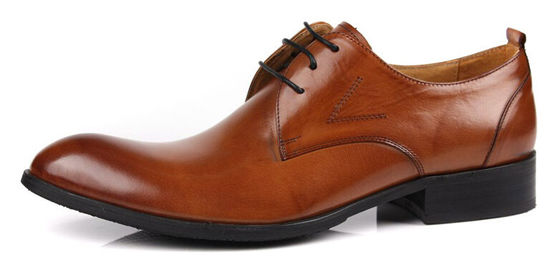 Coffee  / Black/ Brown Men'S Wedding Dress Shoes Burnished Mens Pointed Toe Shoes