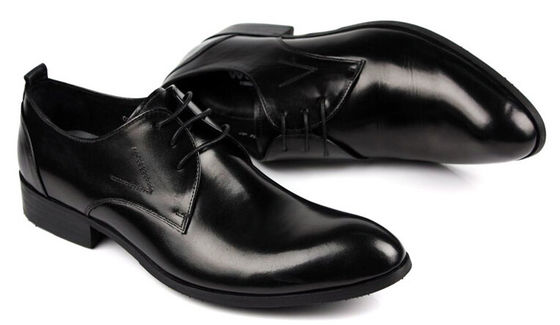 Coffee  / Black/ Brown Men'S Wedding Dress Shoes Burnished Mens Pointed Toe Shoes