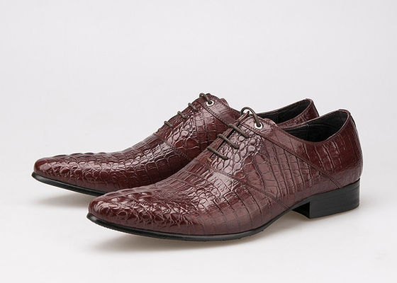 100% Genuine Leather Men'S Wedding Dress Shoes Durable Goodyear Welted Leather Shoes