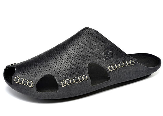 Daily Leisure Mens Leather Slippers Flip Flops Mens Sandals And Slippers