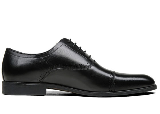 Oxford Genuine Leather Men Dress Shoes , Luxury Lace Up Derby Shoes For Men