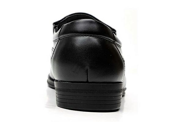 Slip on Loafers Black Durability Mens Casual Dress Shoes For Formal Events