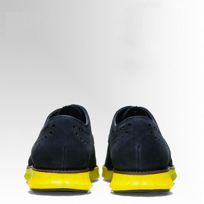 Blue Men's Casual Shoes Lightweight Suede Footwear  For Outdoor Exercise