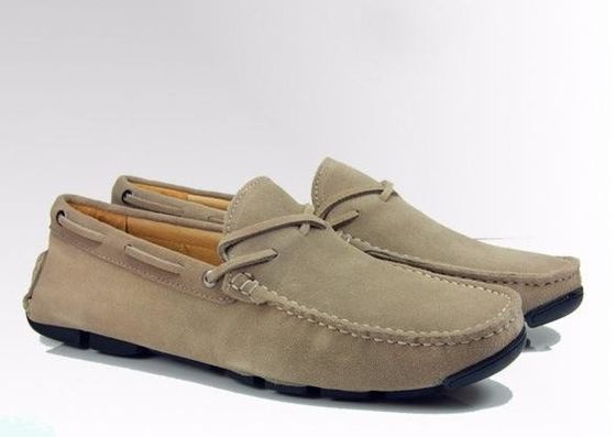 Non Slip Soft Custom Velvet Loafers , Casual Velvet Slip On Shoes Mens