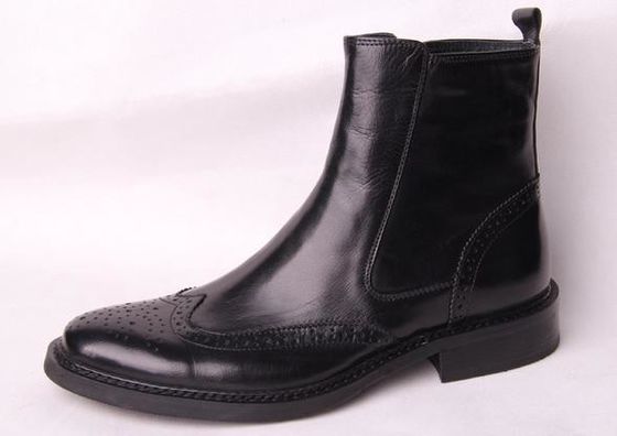 Combat Boot Mens Leather Dress Boots Designer Web High Top Mens Ankle Combat Boots