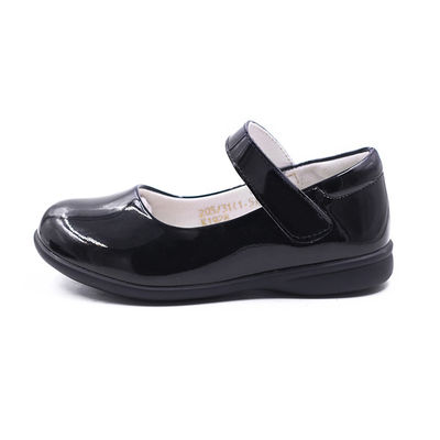 Flat Heel Unisex Leather School Shoes Customized Mary Jane Leather Shoes