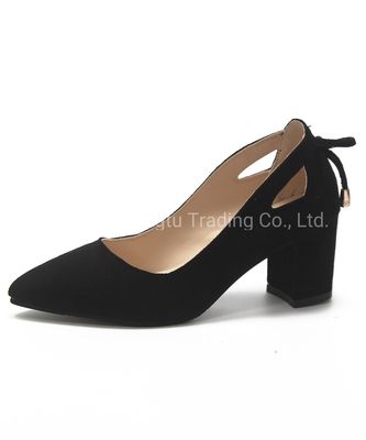 Black Women'S Patent Leather Dress Shoes 3.5 Inches Heel Height