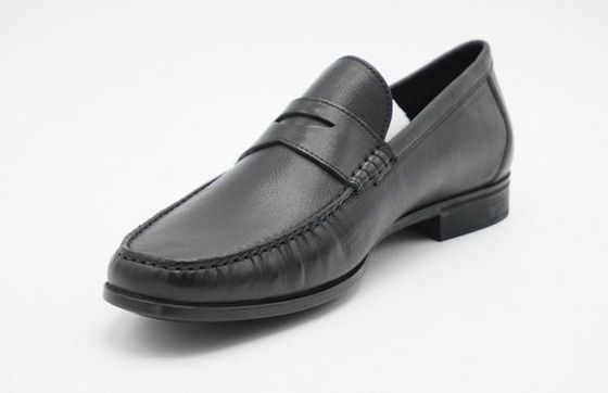 Dress Moc Mens Leather Loafers Holton Penny Loafer Sample Available