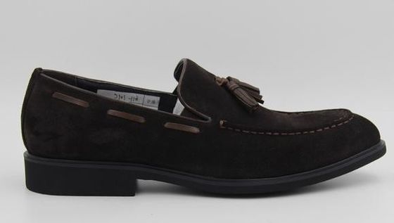 Custom Branded Italian Style Soft Cow Suede Velvet Leather Loafers Casual Dress Shoes
