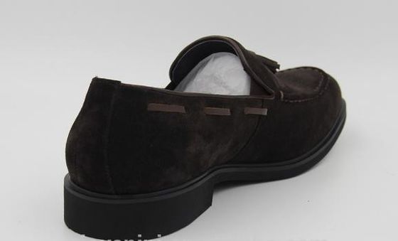 Custom Branded Italian Style Soft Cow Suede Velvet Leather Loafers Casual Dress Shoes