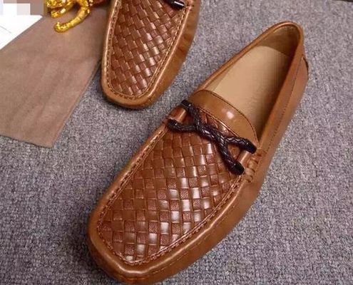 Leather Mens Casual Boat Shoes , Men'S Gommino Suede Moccasin Loafers