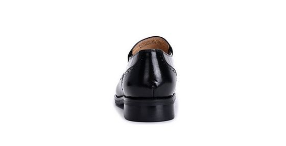Slip On Brogue Mens Leather Dress Shoes Loafers Crocodile Pattern For Office