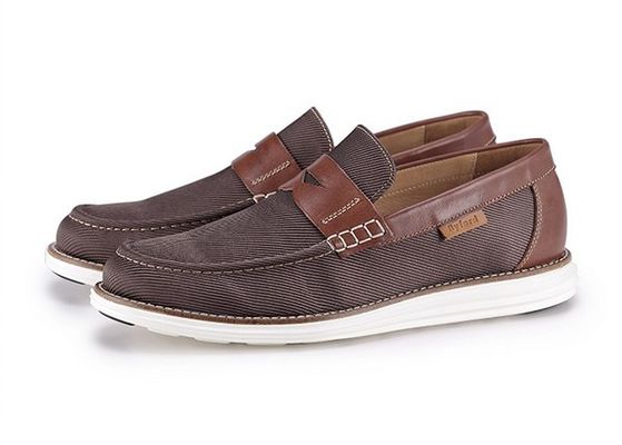 Luxury Slip On Men's Casual Shoes EVA Lightweight Sole Shoes