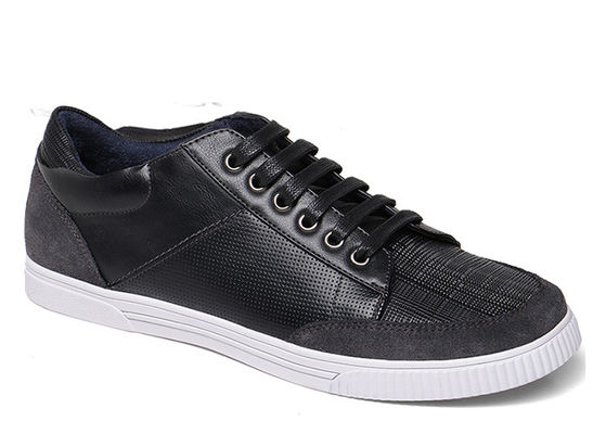 Sneakers Fashion Lace Up Mens Flat Dress Shoes Breathable Walking Microfiber Linling