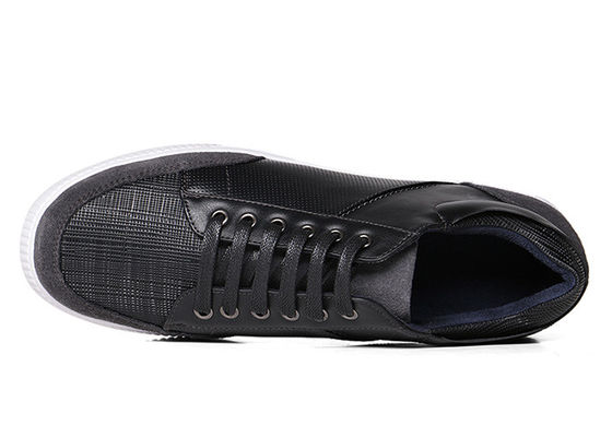 Sneakers Fashion Lace Up Mens Flat Dress Shoes Breathable Walking Microfiber Linling