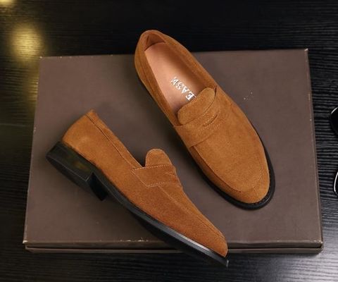 Crafted Suede Cortex Classic Mens Leather Loafers / Mens Casual Suede Loafers