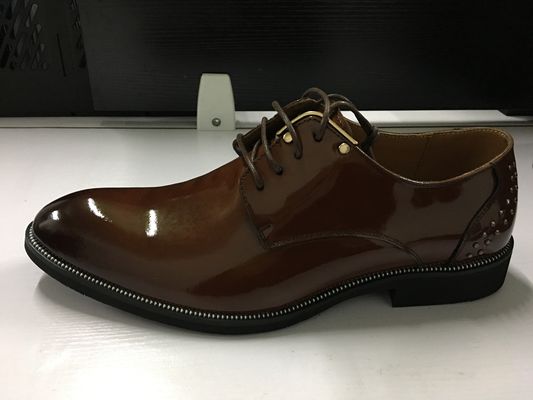 Carved Business Mens Casual Brogue Shoes Goodyear Handmade Mens Dress Shoes