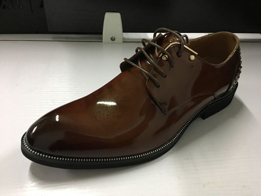Carved Business Mens Casual Brogue Shoes Goodyear Handmade Mens Dress Shoes