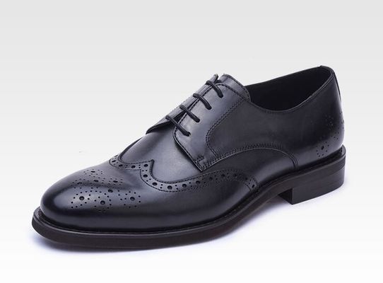 Outdoor Mens Brown Patent Leather Shoes , Mixed Color Square Toe Luxury Mens Shoes