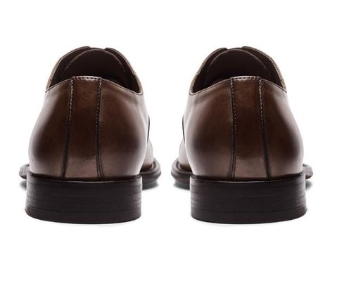 Lace Up Men Brogue Shoes Low Luxury Heel Dress Shoes With 37 - 48 Size