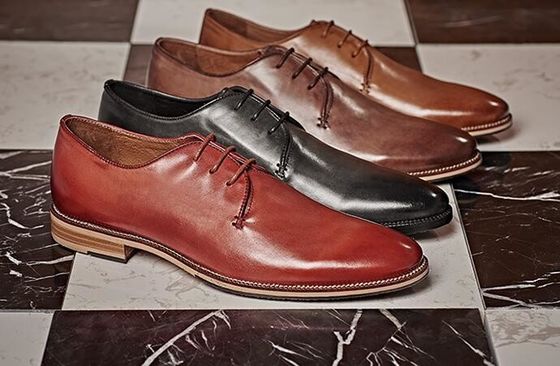 Lace Up Men'S Wedding Dress Shoes , Fashion Style Official Luxury Mens Shoes Footwear