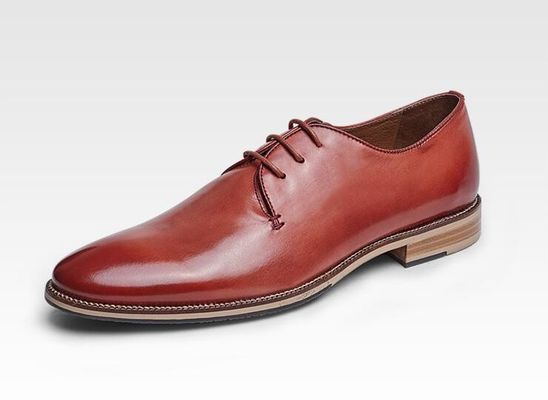 Lace Up Men'S Wedding Dress Shoes , Fashion Style Official Luxury Mens Shoes Footwear