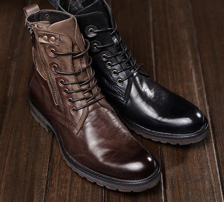 Height Increasing Heel Elevator Casual Shoes Flat Lace Up Mens Elevator Dress Shoes