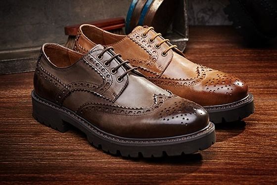 Leisure Handmade Mens Dress Casual Shoes , Breathable Lightweight Sports Shoes