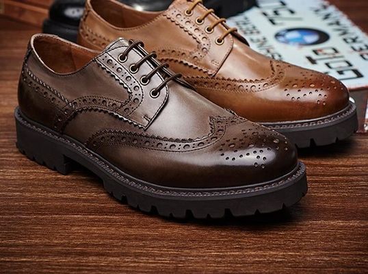 Leisure Handmade Mens Dress Casual Shoes , Breathable Lightweight Sports Shoes