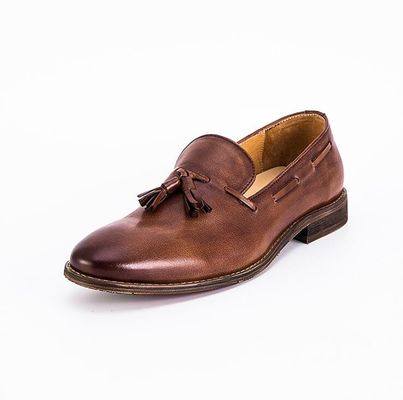 Lace Up Flat Heel Mens Slip On Sneakers High Top / Low Cut Soft Leather Sneakers