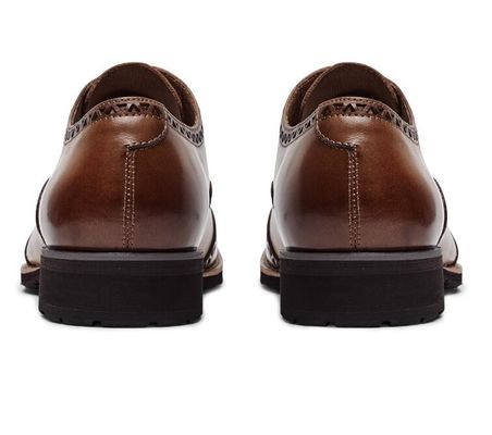Handmade Mens Leather Tassel Loafers , Banquet Mens Leather Smoking Slippers
