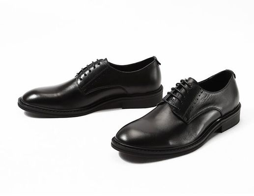 Fashion Embossing Mens Leather Dress Shoes Brown Round Toe Standard Dance Shoes
