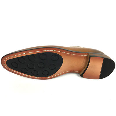Feedback Casual Leather Customized Logo Printed Good Dress Shoes Men Leather Shoes