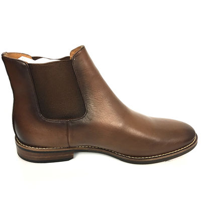 Mens Round Toe Cowboy Boots , Waterproof Winter Martin Boots