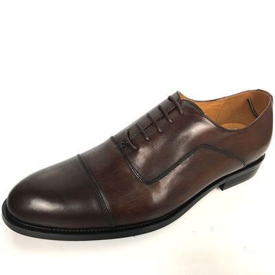 Customized Styles Mens Leather Dress Shoes / Dress Formal  Lace Up Shoes