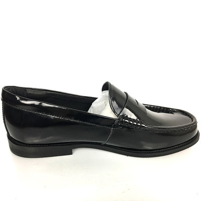 Fashion Style Buckle Loafers For Men , Bespoke Moccasins Leather Sole Shoes