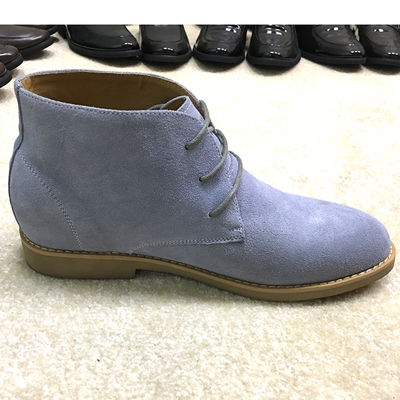 Fashion Men Leather Boot for Men , TPR Ankle Boot Any Logo / Any Design